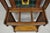 Antique English Art Nouveau Oak & Green Tile Coat Rack Umbrella Stand Hall Tree For Sale - Image 12 of 18