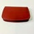 1990s 1996 Vintage Boho Chic Coach Red Leather Small Zipper Closure Cards & Money Wallet. For Sale - Image 5 of 10