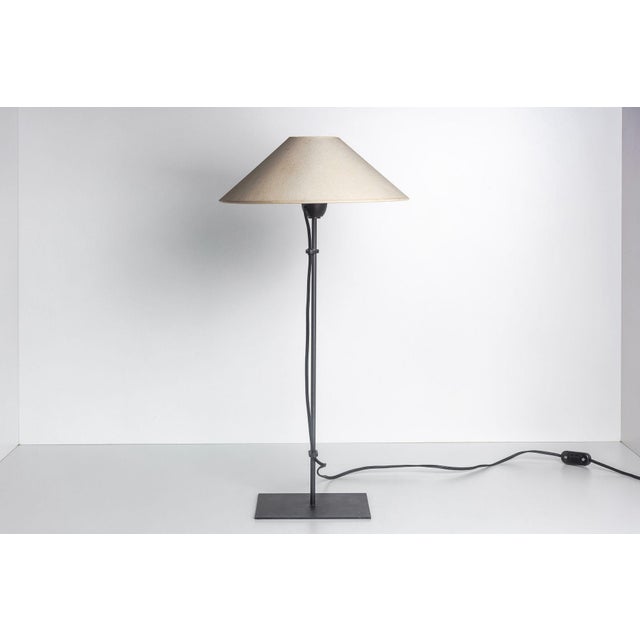 2000 - 2009 Christian Liaigre Acier Table Lamp For Sale - Image 5 of 7