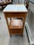 French Antique French Faux Bamboo Side Table For Sale - Image 3 of 9