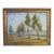 1970s California Plein Air Impressionist Landscape Signed Oil on Canvas For Sale