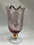 Mid-Century Modern Large Mid-Century Murano Pink & Gold Art Glass Pitcher For Sale - Image 3 of 6