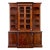 Early Victorian Flame Mahogany Breakfront Bookcase, 1850s For Sale - Image 11 of 11