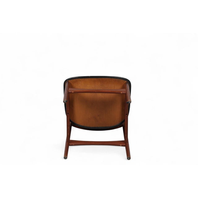 Arne Hovmand-Olsen Mid 20th Century Set of Six Dining Chairs in Teak Attributed to Arne Hovmand Olsen For Sale - Image 4 of 8