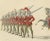Mid 19th Century Bernese Elite The Flamberge Guards and Grand Cavalcade, 1855, Paper For Sale - Image 5 of 10
