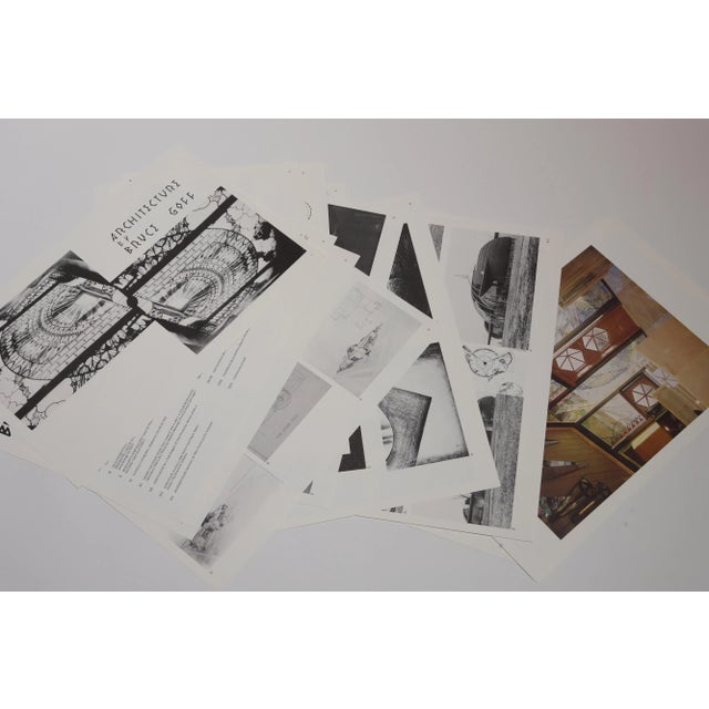 1978 Bruce Goff Architectural Portfolio For Sale - Image 12 of 13
