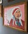 Pop Art Style Painting of Indigenous Native American in Pink and Red For Sale - Image 6 of 11