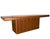 Mid-Century Scandinavian Danish Teak Columnar Low Statement Coffee Table, 1960s For Sale - Image 9 of 9