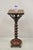 Antique Empire Victorian Walnut Barley Twist Spiral Carved Pedestal Stand For Sale - Image 10 of 12