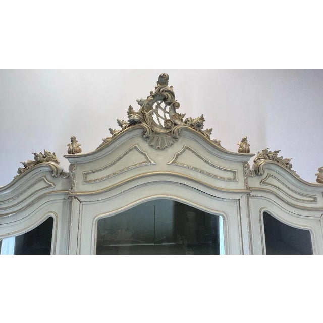 Antique French Three-Door Bookcase For Sale - Image 14 of 18