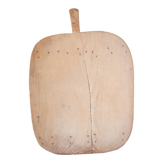 Ext. Large Antique French Handmade Charcuterie Breadboard For Sale