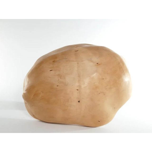 Wood Swedish Burl Wood Bowl, 1980s For Sale - Image 7 of 11