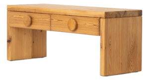 Pine Bench or Hallway Cabinet in the style of Ruben Ward