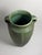 Vintage Niloak Art Pottery Green Double-Handle Vase – Benton, Arkansas For Sale - Image 11 of 11