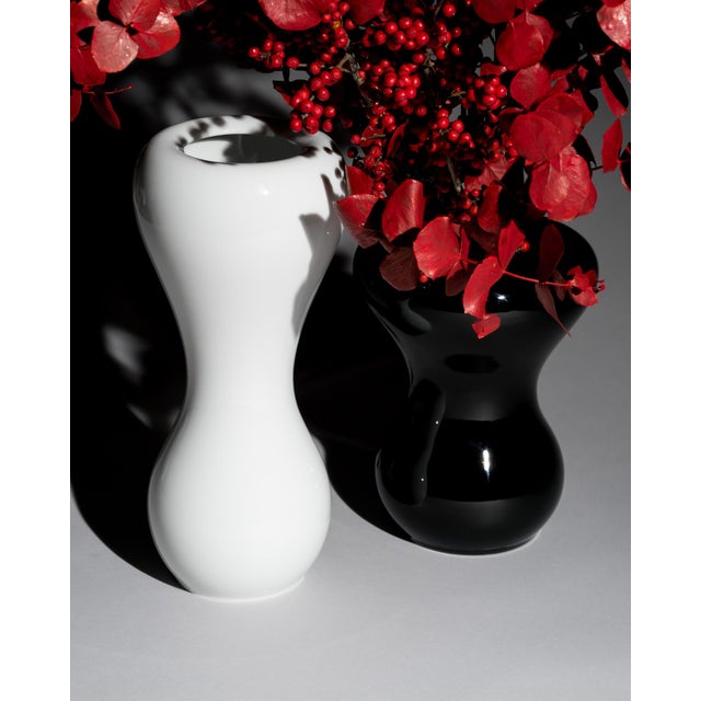 Ceramic Porcelain Baobab Vases by Emmanuel Babled for Rosenthal, 1990s, Set of 2 For Sale - Image 7 of 16