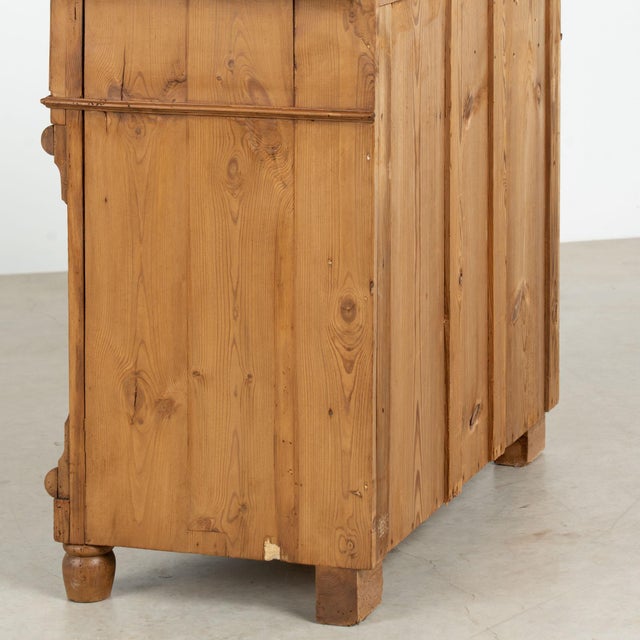 18th Century Danish Pine Chest of Four Drawers For Sale - Image 14 of 15