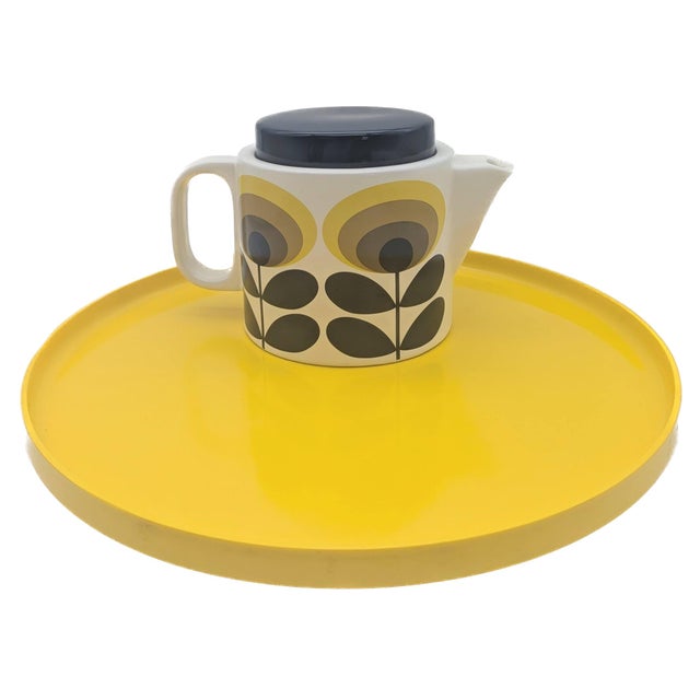 Orla Kiely Flower Stem Ceramic Tea Pot For Sale - Image 9 of 12