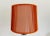 Retro Drum Stick Shade in Solid Orange, 14" For Sale - Image 4 of 4