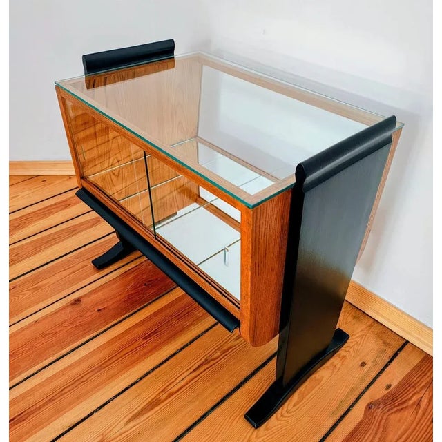 Trolley Bar by Jindřich Halabala for Up Závody, Czechoslovakia, 1930s For Sale - Image 4 of 18