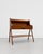 1960s Mid Century Modern Handcrafted Caned Teak Cabinet / Entryway Table For Sale - Image 4 of 14
