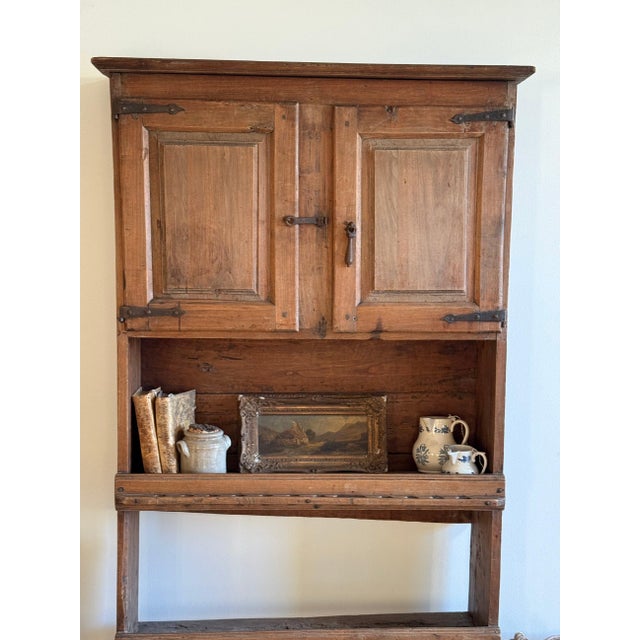 18th c. Spanish Kitchen Cupboard, c. 1750 For Sale - Image 4 of 11