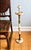 Vintage Brass and Onyx Ashen Cup Stand, 1950s For Sale - Image 4 of 5