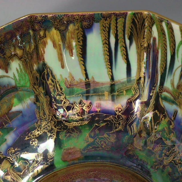 Wedgwood Fairyland Lustre Octagonal Dana Bowl For Sale - Image 18 of 18