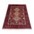 Fine Afghan Khal Mohammadi Biljik Wool Medallion Rug - 6'9" X 4'10" For Sale