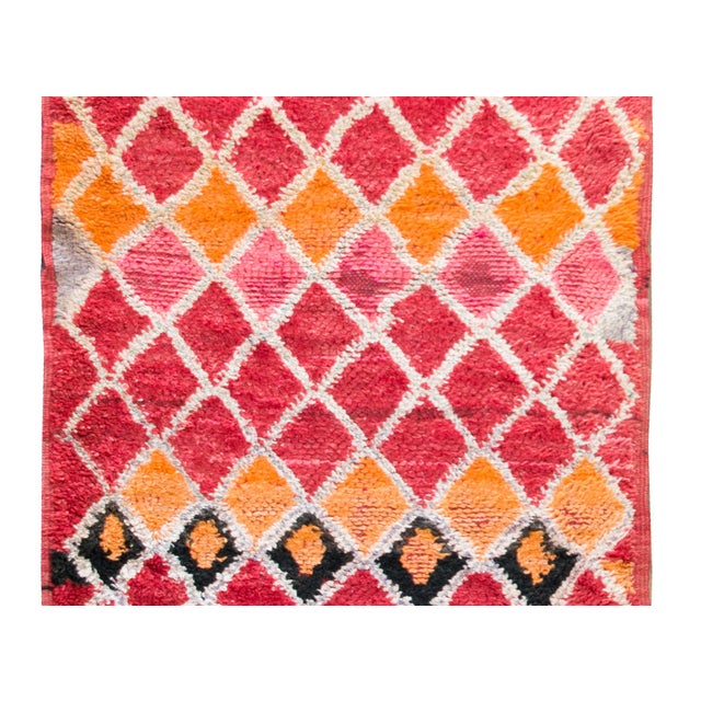 Vintage Moroccan Rug For Sale - Image 13 of 15