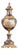 Cobalt Blue Porcelain Vase with Gilt Figural Reserve in the style of Sèvres, Befos For Sale