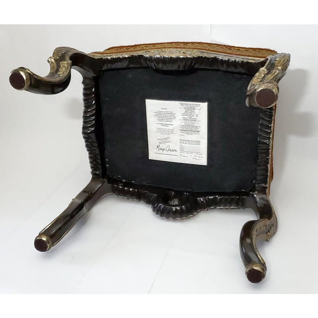 Ottoman by Marge Carson For Sale - Image 10 of 12