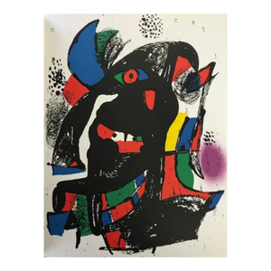 Joan Miro Original Lithograph V4-2 Mourlot 1981