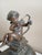 Metal Antique 3 Piece Garniture Clock Set For Sale - Image 7 of 13