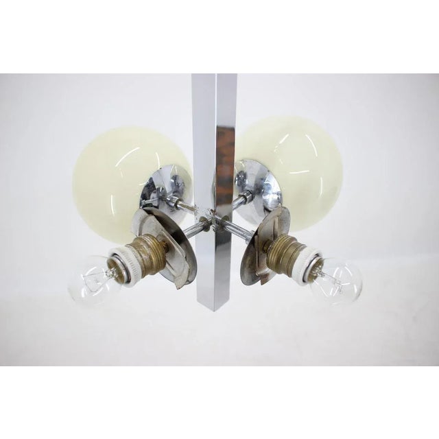 Bauhaus Chrome Pendant, 1930s For Sale - Image 7 of 8