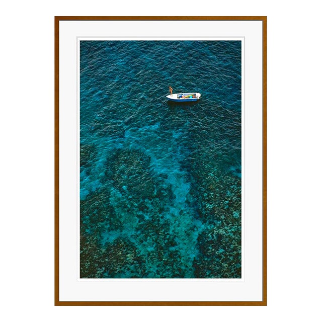 Toni Frissell 'A Boat at Nassau' Archival Pigment Print Framed in Brown For Sale