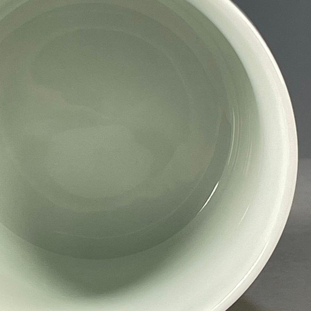Late 20th Century Vintage Famille Rose Porcelain Teacup – Dragon & Cloud Motif, Qianlong Mark For Sale - Image 5 of 9
