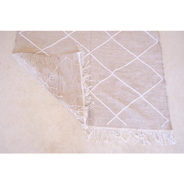 Moroccan Modern Flatwoven Rug - 8.5 X 4.6 Ft For Sale - Image 4 of 6