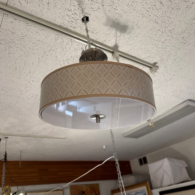 Design Plus Gallery presents a Giclee Diamond Semi Flush-Mount with Moroccan Star Pattern. An excellent choice for...