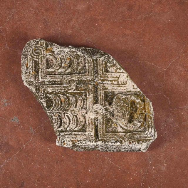 Carved Stone Decorative Fragment For Sale - Image 3 of 8