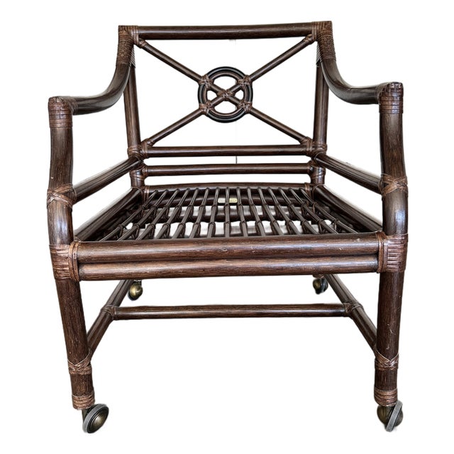 2000s McGuire Target Back Chair For Sale