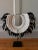 2000 - 2009 Contemporary Decorative Primary Necklace With Shells & Stand For Sale - Image 5 of 6