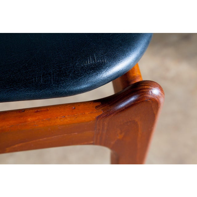 Wood 1960s Danish Moderne Model 49 Chair by Erik Buch for Od Møbler For Sale - Image 7 of 10