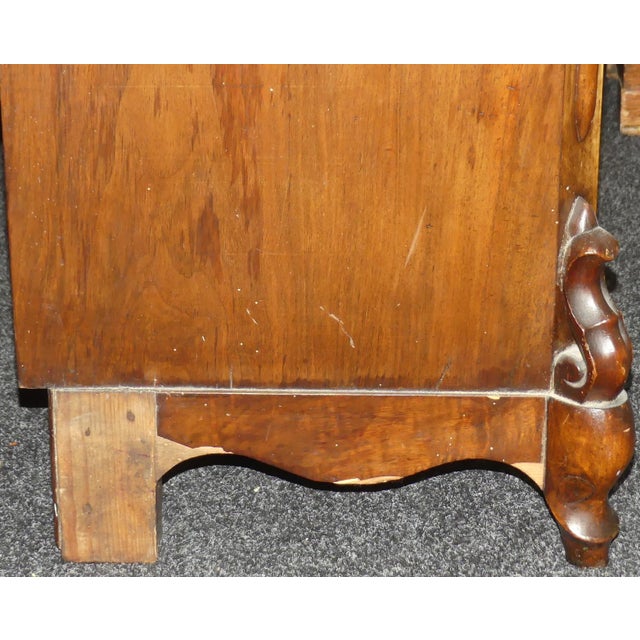 Antique Gründerzeit Vertiko with Top Section, 1920s For Sale - Image 14 of 15