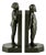 Art Deco Bronze Bookends with Children by Raoul Benard, 1930, Set of 2 For Sale