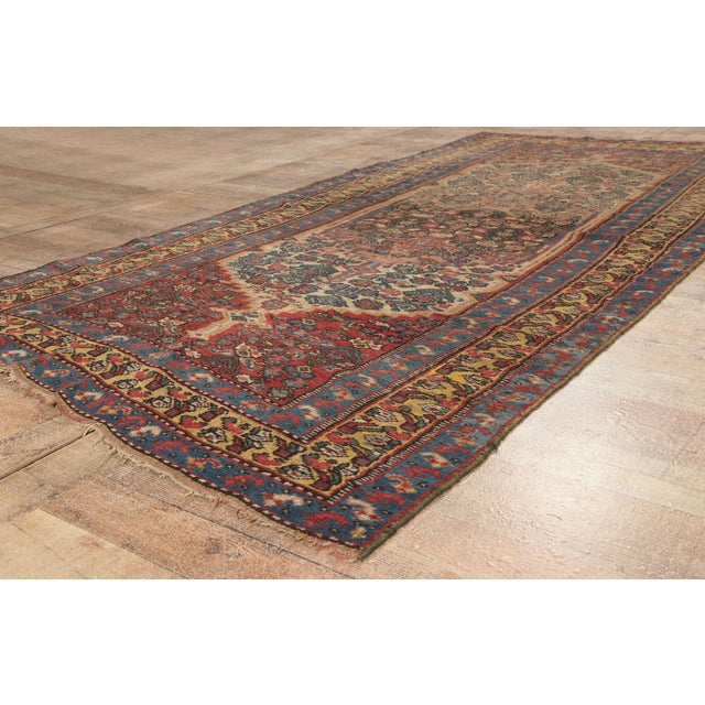 Beige Late 19th Century Persian Lori Rug, 04'08 X 09'09 For Sale - Image 8 of 10