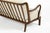 Danish Modern Solid Walnut Spindle Back Sofa in Schumacher Fabric, Circa 1960 For Sale - Image 10 of 18