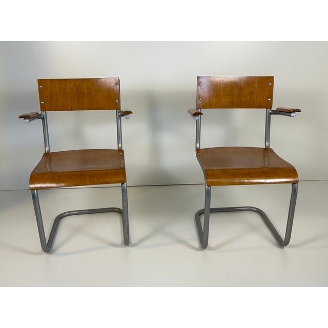 Rationalist Armchairs, 1930s, Set of 2 For Sale - Image 13 of 13