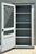 Vintage French Distressed Metal and Wood Cabinet For Sale - Image 17 of 18