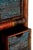 Brown Storage Cabinet in Faux Bamboo and Teak For Sale - Image 8 of 14