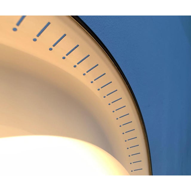 Mid-Century Modern Mid-Century Metal and Glass Plafoniere Ceiling, 1960s For Sale - Image 3 of 18